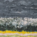 Renée Tophofen, 2018, Acryl auf Holz, 14 x 19 cm