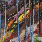 Renée Tophofen, 2018, Öl auf Leinwand, 47 x 61 cm