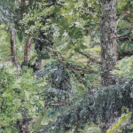 Renée Tophofen, 2016, Öl auf Holz, 24 x 27 cm