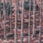 Renée Tophofen, 2016, Öl auf Holz, 24 x 27 cm