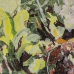 Renée Tophofen, 2021, Eitempera auf Holz, 25 x 27 cm