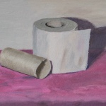 Renée Tophofen, 2016, Eitempera auf Holz, 14 x 19 cm