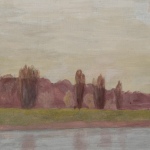 Renée Tophofen, 2014, Eitempera auf Holz, 19 x 14 cm