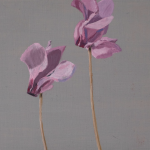 Renée Tophofen, 2014, Eitempera auf Holz, 19 x 14 cm