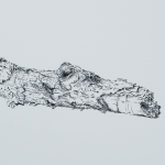 Renée Topfhofen, 2017, Tusche auf Papier, 59 x 42 cm (Bildausschnitt)